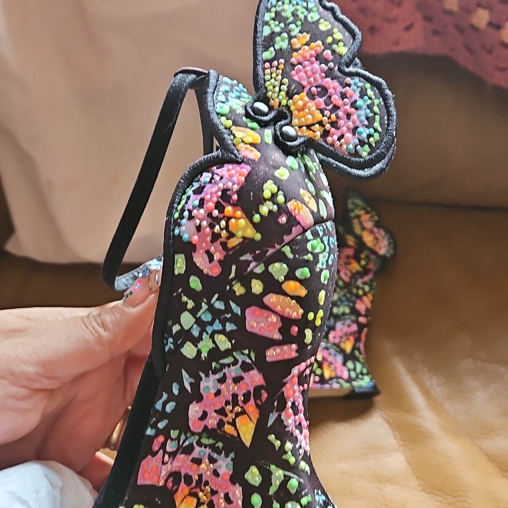 Sophia Webster Chiara Embellished Wedge (NEW) - Picture 6 of 10